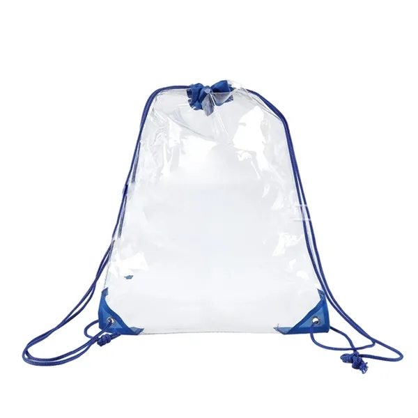 Drawstring Backpack Bag with Waterproof PVC - Drawstring Backpack Bag with Waterproof PVC - Image 13 of 13