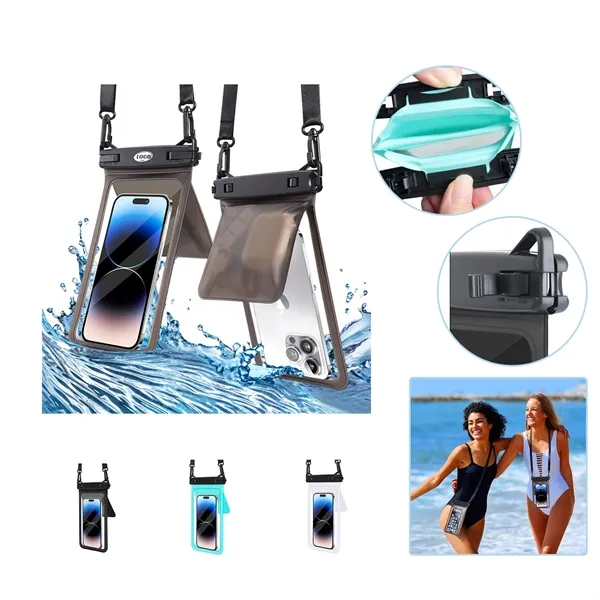 7.5"  Waterproof  2 in 1 Phone Pouch with Touch Screen - 7.5"  Waterproof  2 in 1 Phone Pouch with Touch Screen - Image 0 of 4