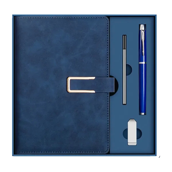 A5 Notebook Pen And USB Flash Drive Gift Box Set - A5 Notebook Pen And USB Flash Drive Gift Box Set - Image 3 of 8