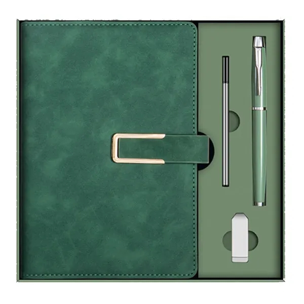 A5 Notebook Pen And USB Flash Drive Gift Box Set - A5 Notebook Pen And USB Flash Drive Gift Box Set - Image 7 of 8