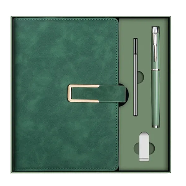 A5 Notebook Pen And USB Flash Drive Gift Box Set - A5 Notebook Pen And USB Flash Drive Gift Box Set - Image 8 of 8