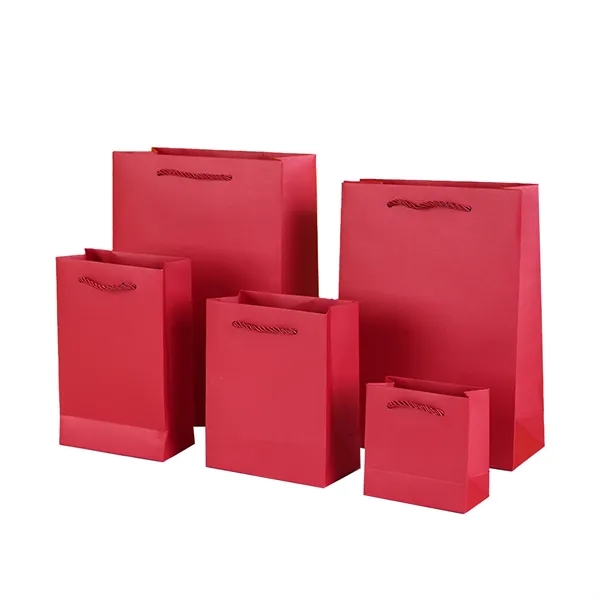 Matte Laminated Euro Tote Bag with Cotton Rope Handles - Matte Laminated Euro Tote Bag with Cotton Rope Handles - Image 1 of 3