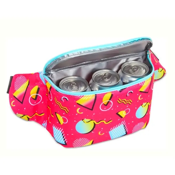 Insulated Fanny Pack Cooler  Holds 3 Cans - Insulated Fanny Pack Cooler  Holds 3 Cans - Image 2 of 2