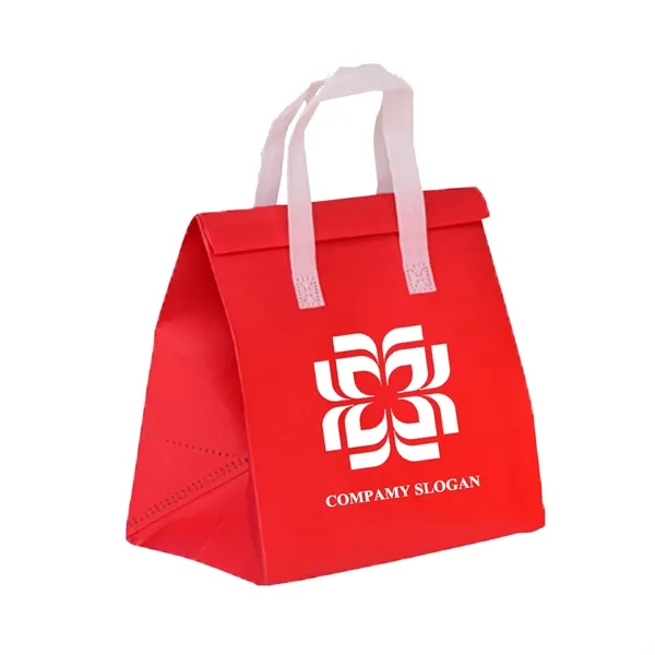 Reusable Non-Woven Takeout Tote Cooler 12inx14inx8in - Reusable Non-Woven Takeout Tote Cooler 12inx14inx8in - Image 0 of 4