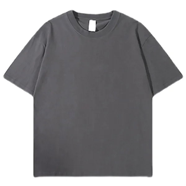 Summer Cotton Crewneck Short-Sleeve T-Shirts - Summer Cotton Crewneck Short-Sleeve T-Shirts - Image 6 of 10