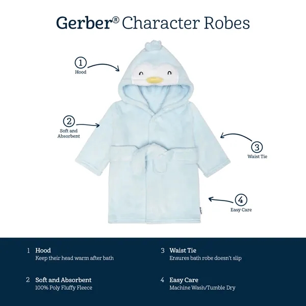 Baby Neutral Hooded character robes - Baby Neutral Hooded character robes - Image 7 of 7