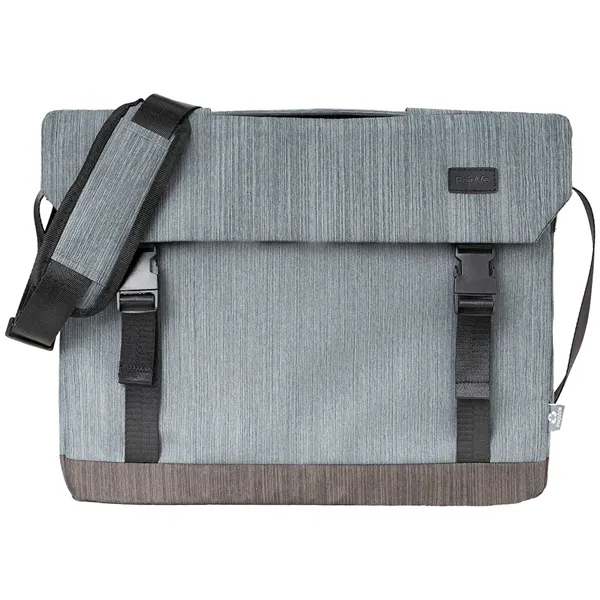 RejuVe ELEMENT Recycled Heather Laptop Brief Bag - RejuVe ELEMENT Recycled Heather Laptop Brief Bag - Image 2 of 5