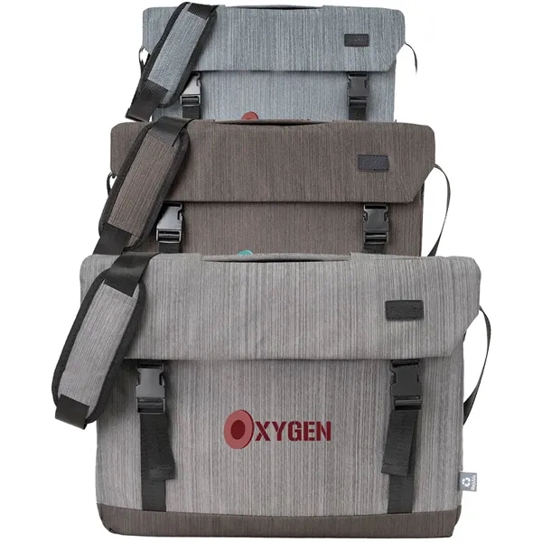 RejuVe ELEMENT Recycled Heather Laptop Brief Bag - RejuVe ELEMENT Recycled Heather Laptop Brief Bag - Image 0 of 5