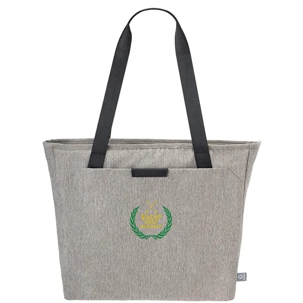 RejuVe X-PAK Recycled Heather Business Tote Bag - RejuVe X-PAK Recycled Heather Business Tote Bag - Image 4 of 6