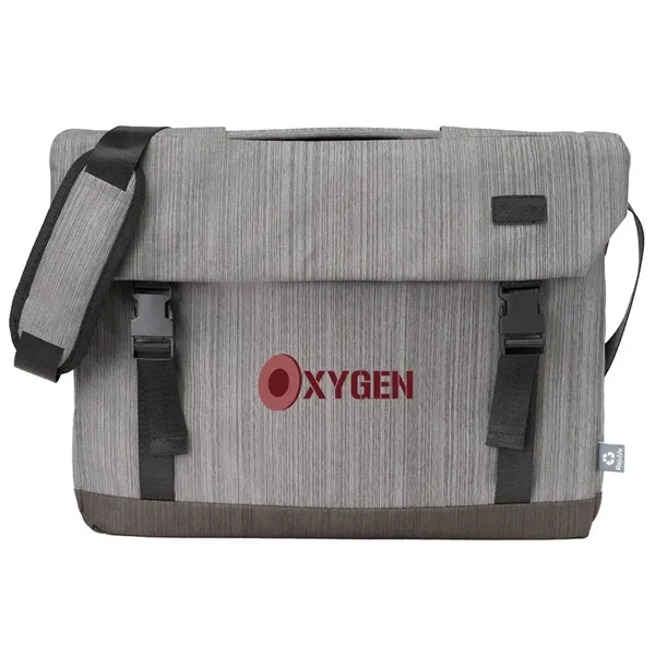 RejuVe ELEMENT Recycled Heather Laptop Brief Bag - RejuVe ELEMENT Recycled Heather Laptop Brief Bag - Image 4 of 5