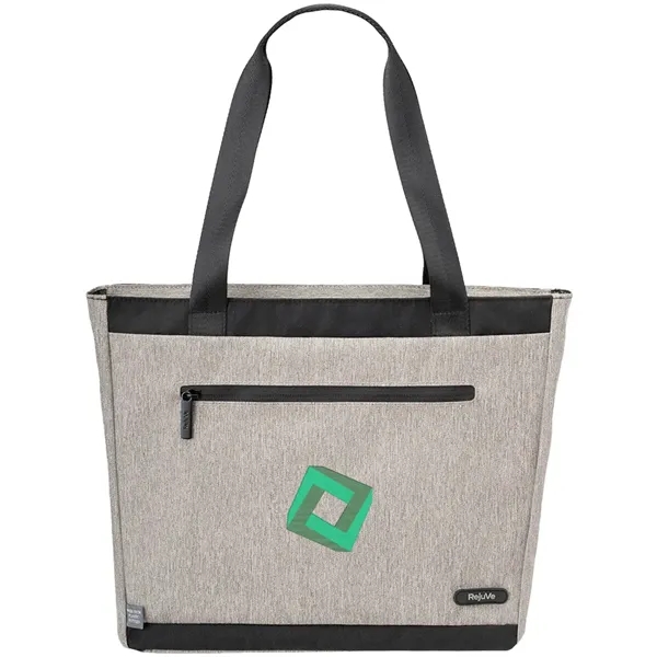 RejuVe MILANO Recycled Heather Executive Tote Bag - RejuVe MILANO Recycled Heather Executive Tote Bag - Image 4 of 5