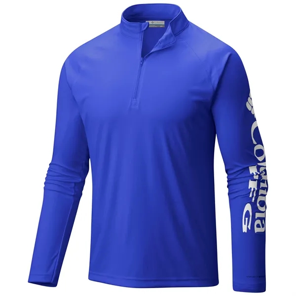 Columbia Men's Terminal Tackle 1/4-Zip Shirt - Columbia Men's Terminal Tackle 1/4-Zip Shirt - Image 6 of 11