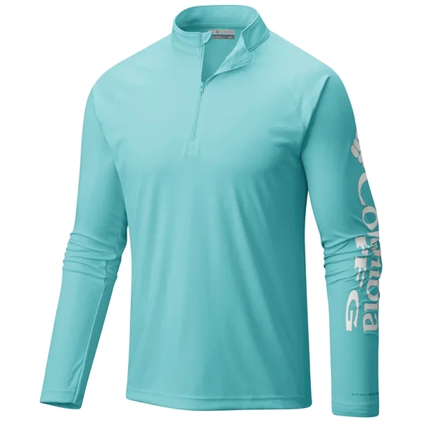 Columbia Men's Terminal Tackle 1/4-Zip Shirt - Columbia Men's Terminal Tackle 1/4-Zip Shirt - Image 7 of 11