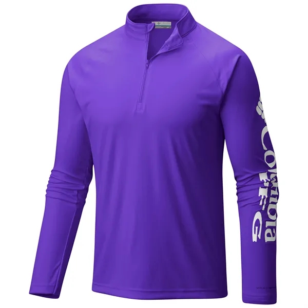 Columbia Men's Terminal Tackle 1/4-Zip Shirt - Columbia Men's Terminal Tackle 1/4-Zip Shirt - Image 8 of 11