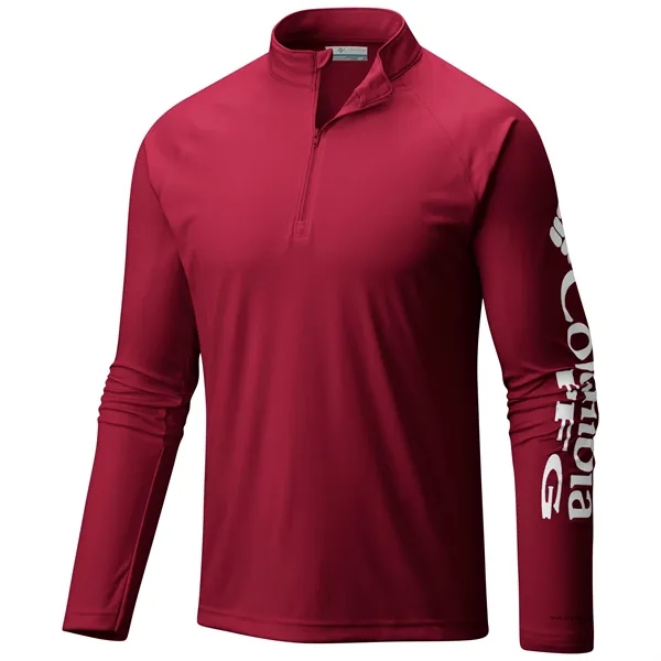 Columbia Men's Terminal Tackle 1/4-Zip Shirt - Columbia Men's Terminal Tackle 1/4-Zip Shirt - Image 9 of 11