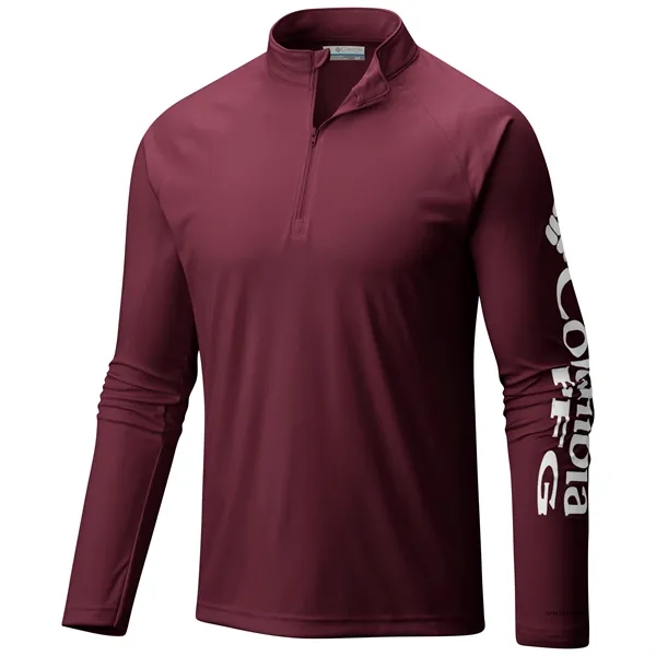 Columbia Men's Terminal Tackle 1/4-Zip Shirt - Columbia Men's Terminal Tackle 1/4-Zip Shirt - Image 10 of 11