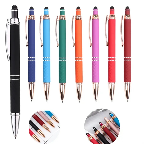 Metal Ballpoint Soft Stylus Touch Executive Pen - Metal Ballpoint Soft Stylus Touch Executive Pen - Image 0 of 1