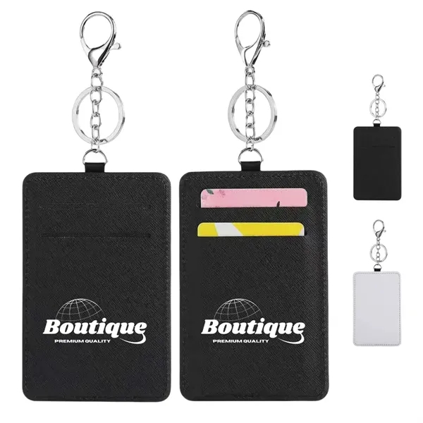 Portable  Work Card Holders Keychain - Portable  Work Card Holders Keychain - Image 0 of 4