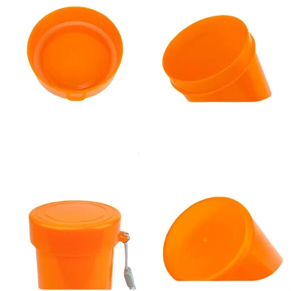 Plastic Water Bottles Sport Drink  With Handle Strap - Plastic Water Bottles Sport Drink  With Handle Strap - Image 2 of 3