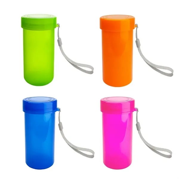 Plastic Water Bottles Sport Drink  With Handle Strap - Plastic Water Bottles Sport Drink  With Handle Strap - Image 3 of 3