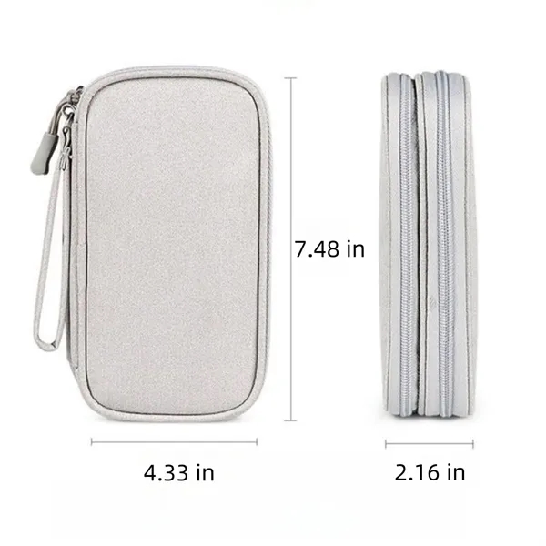 Travel Pouch Electronic Accessories Carry Case Bag - Travel Pouch Electronic Accessories Carry Case Bag - Image 1 of 4