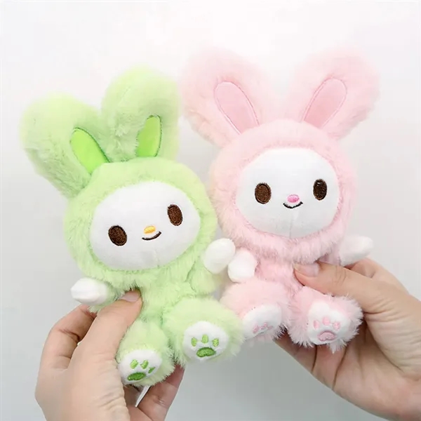 Bunny Stuffed Animal Keychain - Bunny Stuffed Animal Keychain - Image 1 of 2