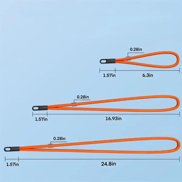 Custom Neck Anti-lost Nylon Phone Lanyard - Custom Neck Anti-lost Nylon Phone Lanyard - Image 1 of 5