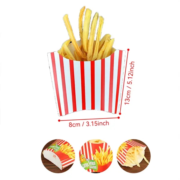 Disposable French Fries Container Chips Snack Box - Disposable French Fries Container Chips Snack Box - Image 1 of 2