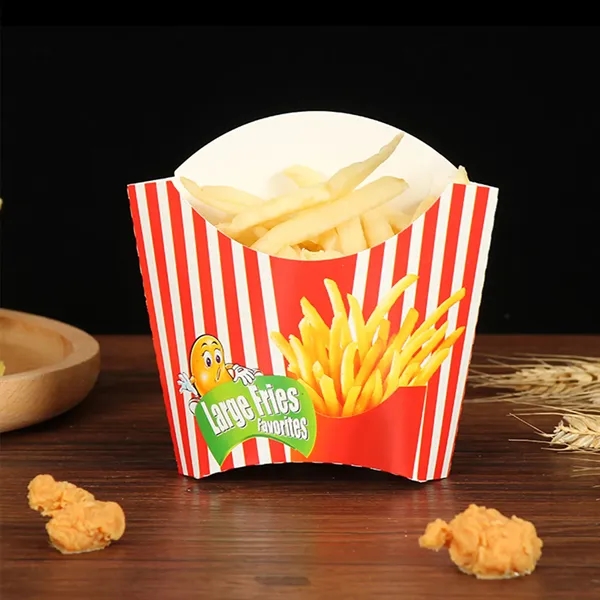 Disposable French Fries Container Chips Snack Box - Disposable French Fries Container Chips Snack Box - Image 2 of 2