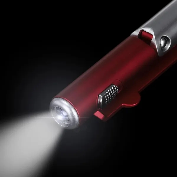 LED Light Stylus Ballpoint Pen with Foldable Phone Holder - LED Light Stylus Ballpoint Pen with Foldable Phone Holder - Image 3 of 3