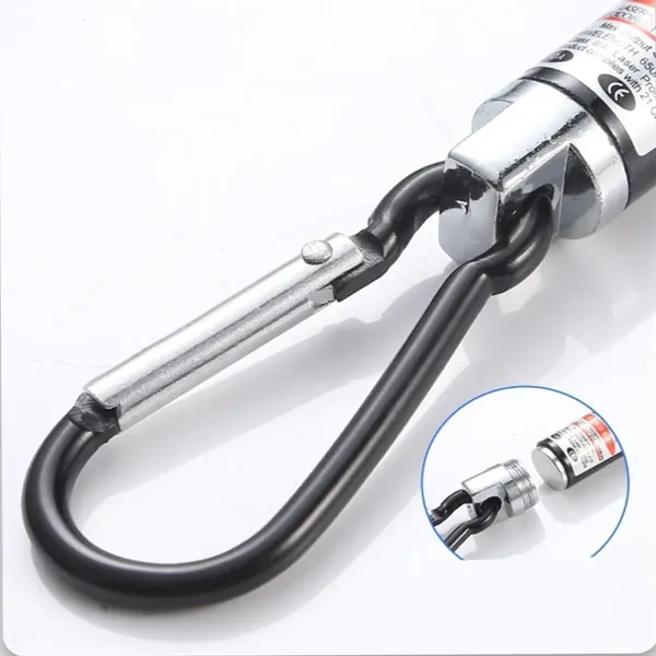 Mini LED Laser Flashlight Keychain - Mini LED Laser Flashlight Keychain - Image 2 of 4