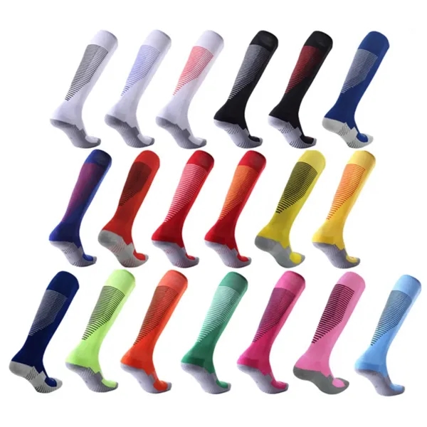 Sport Custom Anti Slip Knee High Athletic Football Socks - Sport Custom Anti Slip Knee High Athletic Football Socks - Image 3 of 3