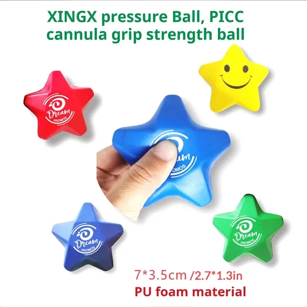 Star Stress Reliever Ball - Star Stress Reliever Ball - Image 1 of 2