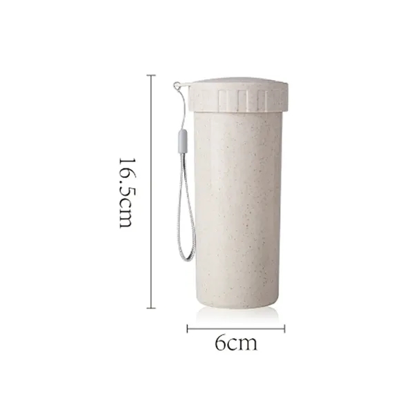 Eco-Friendly Wheat Straw Travel Cup - Eco-Friendly Wheat Straw Travel Cup - Image 1 of 4