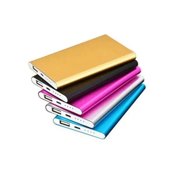 5000mAh Power Bank Ultra-thin Durable Portable Charger Metal - 5000mAh Power Bank Ultra-thin Durable Portable Charger Metal - Image 5 of 5