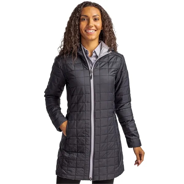 Cutter & Buck Rainier PrimaLoft® Womens Eco Insulated Hoo... - Cutter & Buck Rainier PrimaLoft® Womens Eco Insulated Hoo... - Image 3 of 3