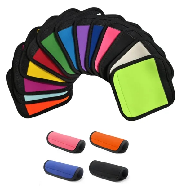 Neoprene Luggage Suitcases Handle Wrap - Neoprene Luggage Suitcases Handle Wrap - Image 2 of 4