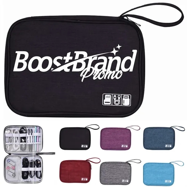 Electronic Accessories Cable Organizer Bag - Electronic Accessories Cable Organizer Bag - Image 0 of 5
