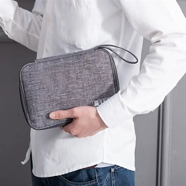 Electronic Accessories Cable Organizer Bag - Electronic Accessories Cable Organizer Bag - Image 3 of 5