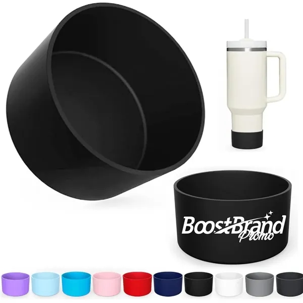 Protective Silicone Tumbler Sleeve Cover - Protective Silicone Tumbler Sleeve Cover - Image 0 of 4