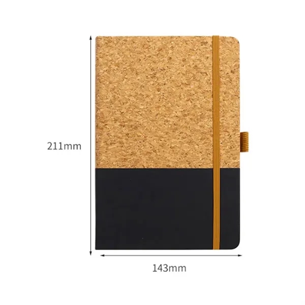 Eco-Friendly  A5 Sustainable JournalCork Notebook - Eco-Friendly  A5 Sustainable JournalCork Notebook - Image 1 of 4