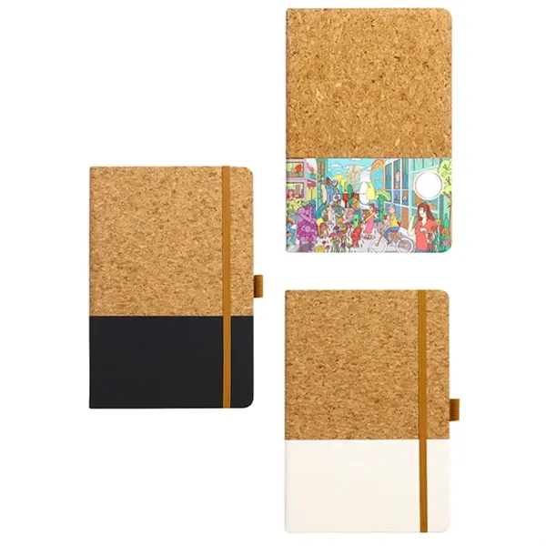 Eco-Friendly  A5 Sustainable JournalCork Notebook - Eco-Friendly  A5 Sustainable JournalCork Notebook - Image 2 of 4