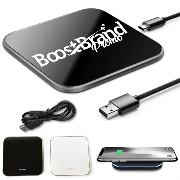 30W Fast Wireless Charger Pad for Smartphones - 30W Fast Wireless Charger Pad for Smartphones - Image 0 of 4