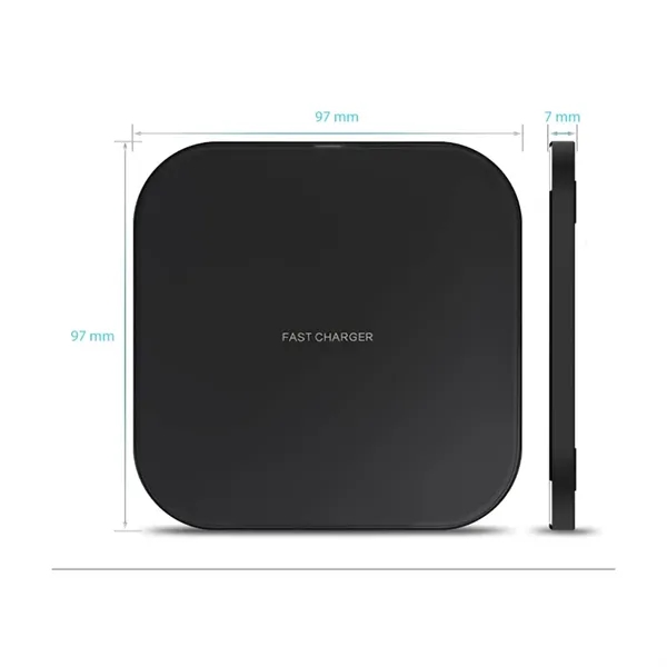 15W Ultra-Thin Wireless Charger with LED - 15W Ultra-Thin Wireless Charger with LED - Image 1 of 4