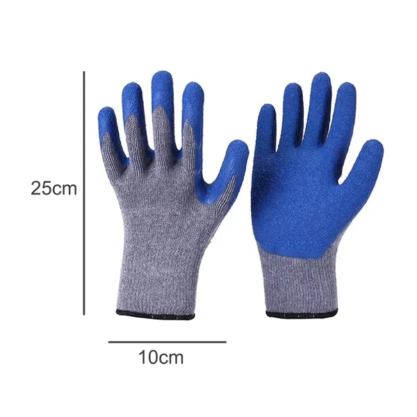 Safety Textured Latex Coated Work Gloves - Safety Textured Latex Coated Work Gloves - Image 1 of 4
