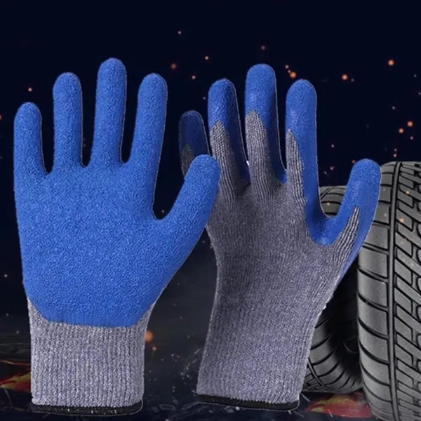 Safety Textured Latex Coated Work Gloves - Safety Textured Latex Coated Work Gloves - Image 4 of 4