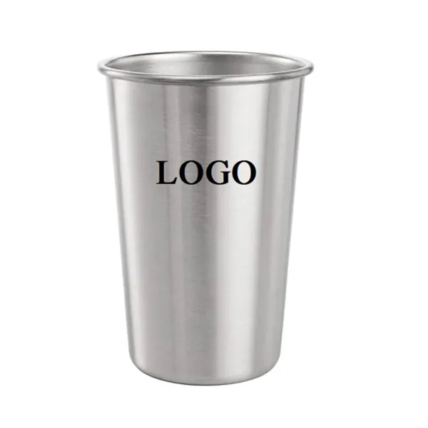 Premium 16Oz Metal Drinkware Cups - Premium 16Oz Metal Drinkware Cups - Image 0 of 3