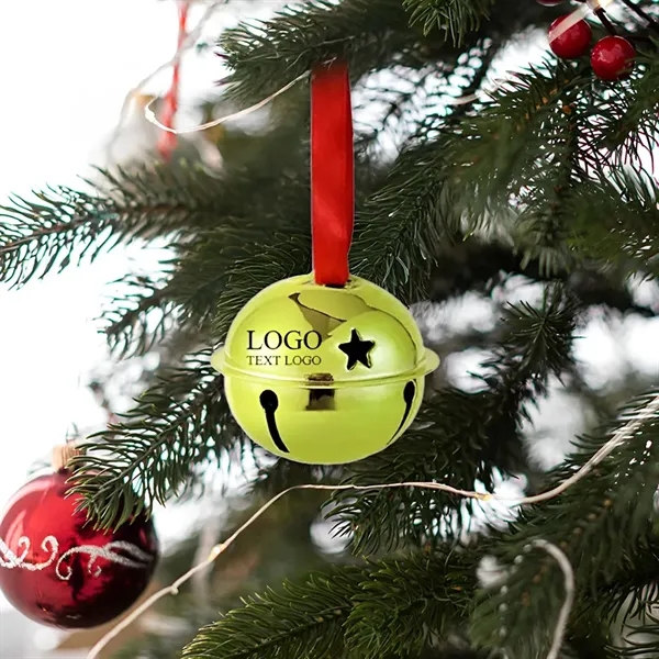 Christmas Jingle Bells with Red Ribbon - Christmas Jingle Bells with Red Ribbon - Image 0 of 9