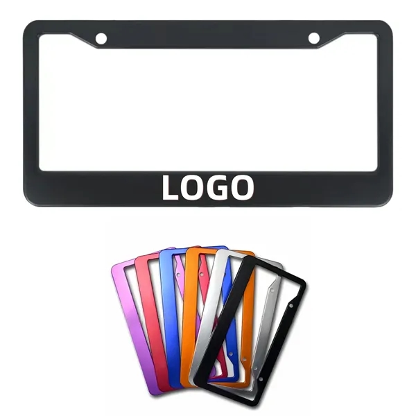 Aluminum Alloy License Plate Frame - Aluminum Alloy License Plate Frame - Image 0 of 1