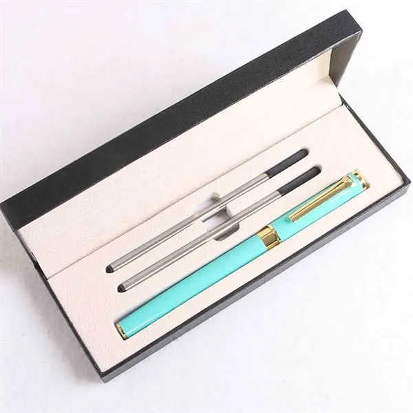 Metal Ballpoint Pen Stationery Set - Metal Ballpoint Pen Stationery Set - Image 2 of 2